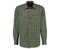 Orbis textil Orbis košile zelená s odznakem 3033/56 dlouhý rukáv Varianta: 39/40 Zelená, 100% bavlna