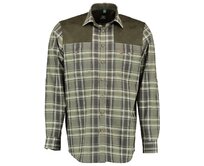 Orbis textil Orbis košile zelená s doplňkem 4134/55 dlouhý rukáv Varianta: 41/42 Zelená, 100% bavlna