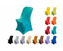 TENTino Elastický potah na skládací židli PTH01 Barva: TYRKYSOVÁ TYRKYSOVÁ