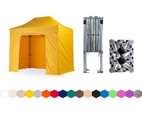 Nůžkový párty stan 2x3 m TENTino BIG HEXAGON Barva: 4A - ŽLUTÁ 4A - ŽLUTÁ