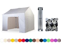 Nůžkový párty stan 3x4,5 m TENTino GABLED EXTREME Barva: 9A - ZELENÁ 9A - ZELENÁ