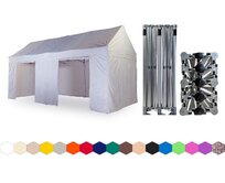 Nůžkový párty stan 3x6 m TENTino BH GABLED Barva: 1A - BÍLÁ 1A - BÍLÁ