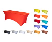 TENTino Elastický potah na skládací stůl 152x76 cm VÍCE BAREV Barva: 5 ČERVENÁ 5 ČERVENÁ