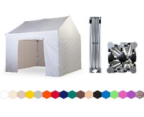 Nůžkový párty stan 3x4,5 m TENTino GABLED EXTREME Barva opláštění: 1A - BÍLÁ