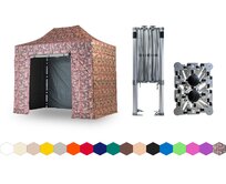 Nůžkový párty stan 2x3 m TENTino BIG HEXAGON Barva opláštění: 16A - MASKÁČOVÁ