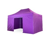 TENTino OPLÁŠTĚNÍ NA 3x4,5 m SMALL/BIG HEXAGON/OCTAGON Barva opláštění: 15A - FIALOVÁ