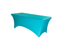 TENTino Elastický potah EXTREME na skládací stůl 180-183x76 cm VÍCE BAREV Barva ubrusu: TYRKYSOVÁ / TURQUOISE