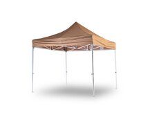 TENTino STŘECHA NA STAN 4x4 m SMALL/BIG HEXAGON Barva opláštění: 10A - HNĚDÁ