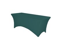 TENTino Elastický potah STANDARD na skládací stůl 180-183x76 cm VÍCE BAREV Barva ubrusu: TMAVĚ ZELENÁ / WILLOW GREEN
