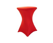 TENTino Elastický ubrus EXTREME na koktejlový bistro stůl 70-80 cm VÍCE BAREV Barva ubrusu: ČERVENÁ / RED