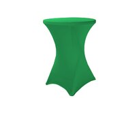 TENTino Elastický ubrus STANDARD na koktejlový bistro stůl 80 cm VÍCE BAREV Barva ubrusu: ZELENÁ / GREEN spandex 190 g/m2