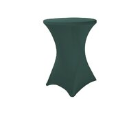 TENTino Elastický ubrus STANDARD na koktejlový bistro stůl 60 cm VÍCE BAREV Barva ubrusu: TMAVĚ ZELENÁ / WILLOW GREEN spandex 190 g/m2