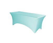 TENTino Elastický potah STANDARD na skládací stůl 180-183x76 cm VÍCE BAREV Barva ubrusu: SVĚTLE MODRÁ / SKY BLUE