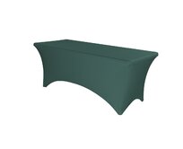 TENTino Elastický potah STANDARD na skládací stůl 152x76 cm VÍCE BAREV Barva ubrusu: TMAVĚ ZELENÁ / WILLOW GREEN