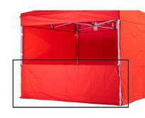 TENTino Polobočnice - Půlstěna 2 metry Úchopy na: BIG HEXAGON/BH EXTREME/PVC/GABLED, Barva opláštění: 2A - KRÉMOVÁ
