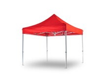 TENTino STŘECHA NA STAN 4x4 m SMALL/BIG HEXAGON Barva opláštění: 7A - ČERVENÁ