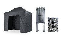 Nůžkový párty stan 2x3 m TENTino BIG HEXAGON Barva opláštění: 17A - ANTRACIT
