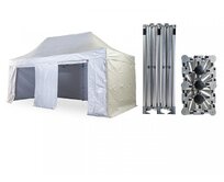 Nůžkový párty stan 3x6 m TENTino BH EXTREME PVC Barva opláštění: 1A - BÍLÁ