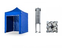 Nůžkový párty stan 2x2 m TENTino BIG HEXAGON Barva opláštění: 8A - MODRÁ