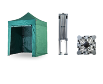 Nůžkový párty stan 2x2 m BIG HEXAGON EXTREME Barva opláštění: 9A - ZELENÁ