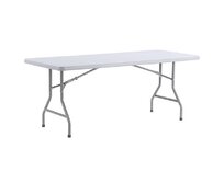TENTino Skládací stůl 183x90 cm CELÝ, bílý