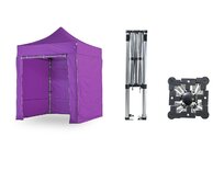 Nůžkový párty stan 2x2 m TENTino SMALL HEXAGON Barva opláštění: 15A - FIALOVÁ