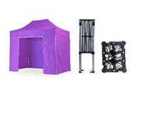 Nůžkový párty stan 2x3 m TENTino SMALL HEXAGON Barva opláštění: 15A - FIALOVÁ