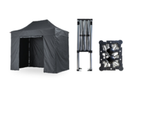 Nůžkový párty stan 2x3 m TENTino SMALL HEXAGON Barva opláštění: 17A - ANTRACIT