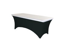 TENTino Elastická čepice STANDARD na desku skládacího stolu 180-183x76 cm VÍCE BAREV Barva ubrusu: BÍLÁ / WHITE