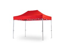 TENTino STŘECHA NA STAN 3x4,5 m SMALL/BIG HEXAGON Barva opláštění: 7A - ČERVENÁ