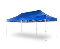 TENTino STŘECHA NA STAN 4x8 m BIG HEXAGON Barva opláštění: 8A - MODRÁ