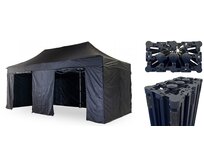 Nůžkový párty stan 3x6 m TENTino BH EXTREME ALL IN BLACK