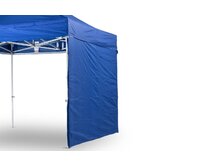 TENTino BOČNÍ PLACHTA 300 gsm - 6 m na 3x6 m Barva opláštění: 8A - MODRÁ