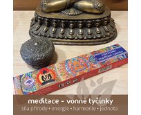 Buddhistická praxe - vonné tyčinky k meditaci