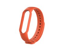 UNI Oranžový řemínek pro Xiaomi Mi Band 5 oranžová