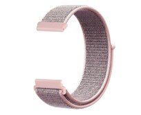 UNI Růžový nylonový řemínek 22mm růžová