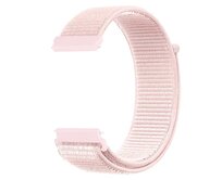 UNI Světle růžový nylonový řemínek 22mm růžová