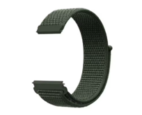 UNI Nylonový řemínek 22mm Army Green zelená