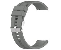 UNI Silikonový řemínek 20mm - Šedý šedá