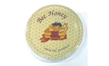Browin Víčko TWIST 82, med, 10ks BEE HONEY