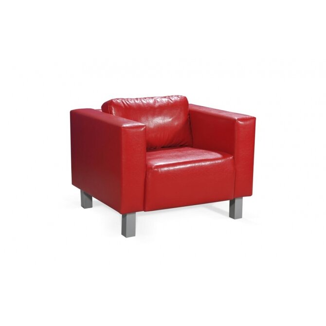 Křeslo VALENTINO - červené - Mg 7