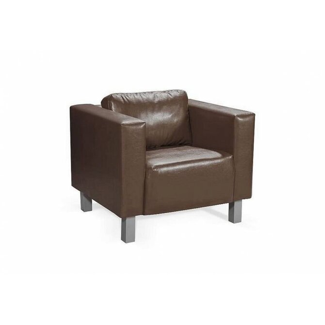 Křeslo VALENTINO - hnědé - Mg 20