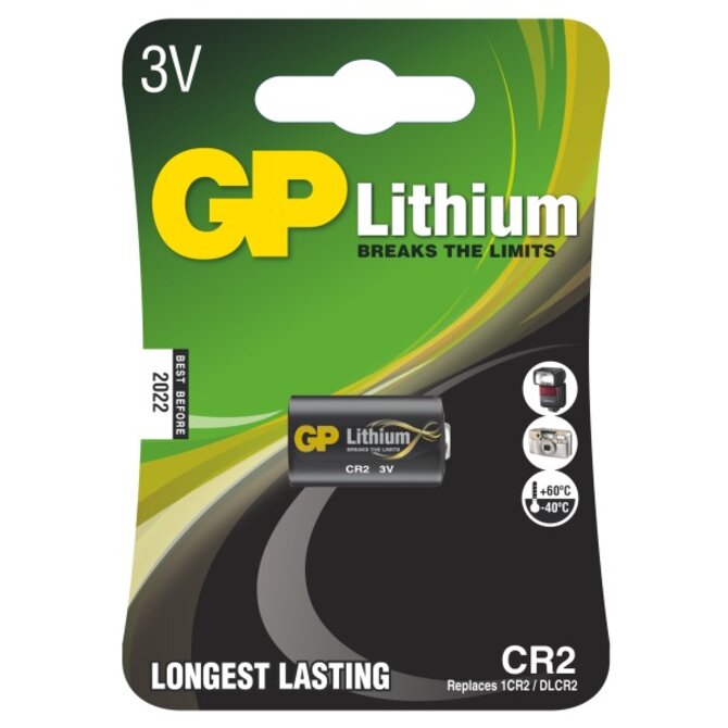 GP Lithiová baterie CR2