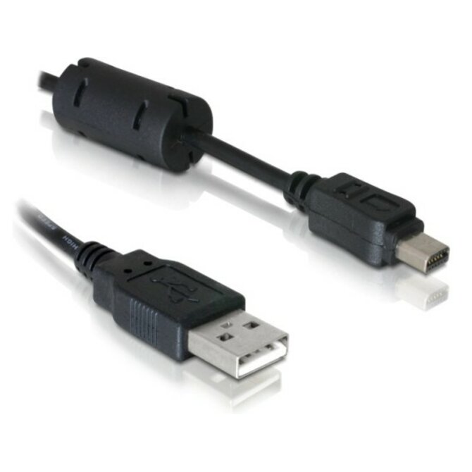 Delock KABEL USB 2.0 mini typ Olympus 12pin délka 1m