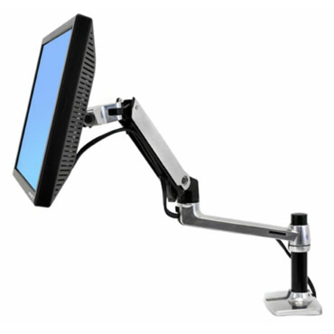 ERGOTRON LX Desk Mount Arm, Polished Aluminum, stolní rameno  max 32" LCD