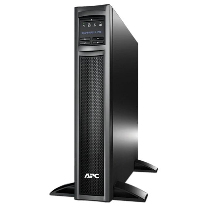 APC Smart-UPS X 750VA (600W) Rack 2U/Tower LCD, hl. 49 cm