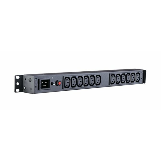 CyberPower Rack Mount Basic PDU,C20->12x C13,16A,1U