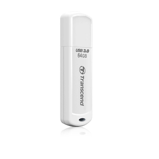 Transcend 64GB JetFlash 730, USB 3.0 flash disk, bílý