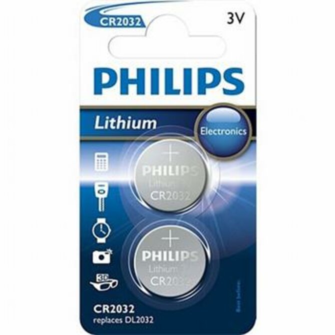 Philips baterie CR2032 - 2ks