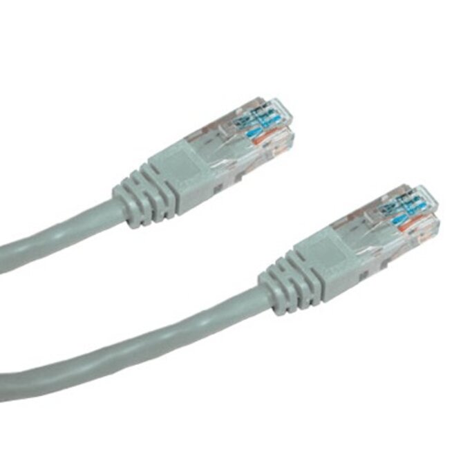 DATACOM Patch cord UTP CAT5E 20m šedý